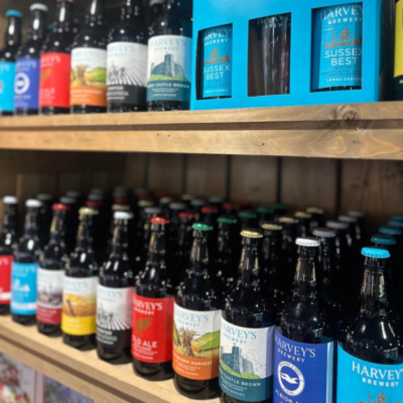 Craft cans and bottles to take away